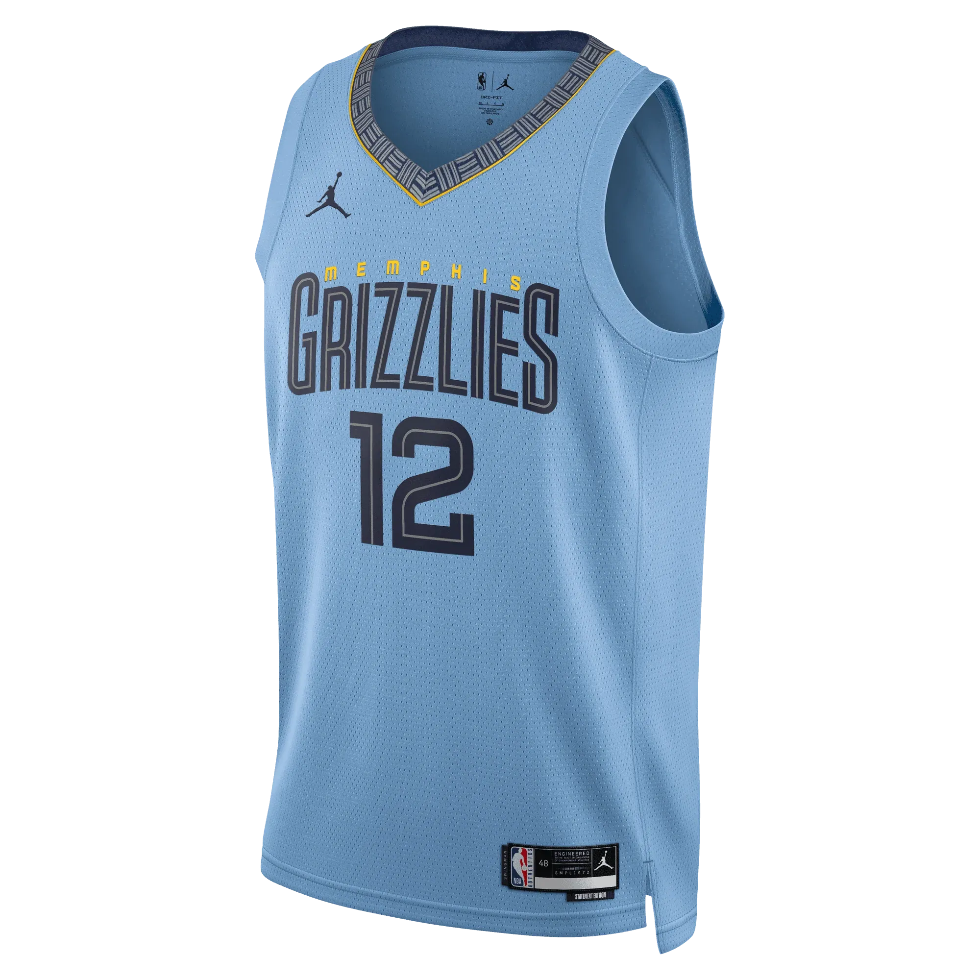 Regata Memphis Grizzlies Swingman Statement Edition 22/23 Azul Masculina