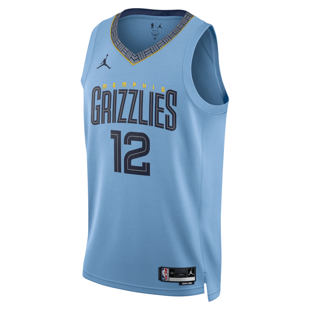 Regata Memphis Grizzlies Swingman Statement Edition 22/23 Azul Masculina Jordan