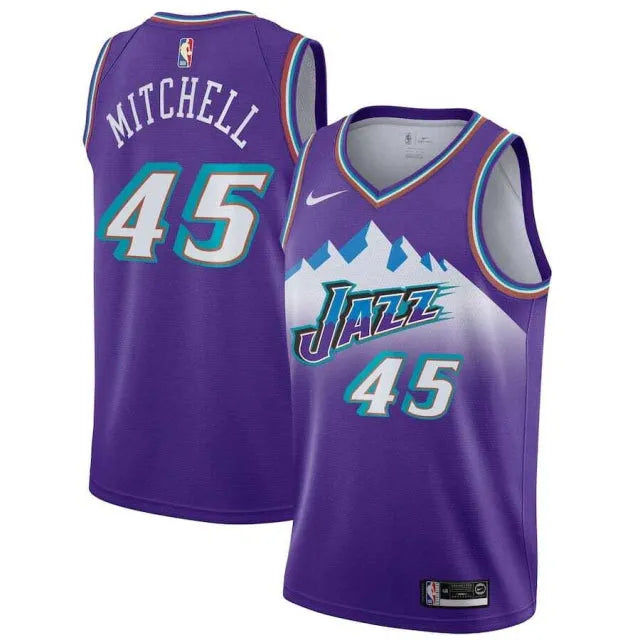 Regata Utah Jazz Swingman Classic Edition 22/23 Roxa Masculina