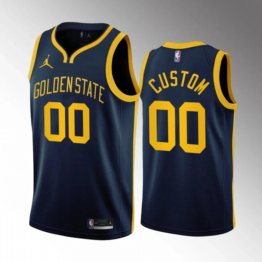 Regata Golden State Warriors Swingman Statement Edition 22/23 Azul Marinho Masculina Jordan