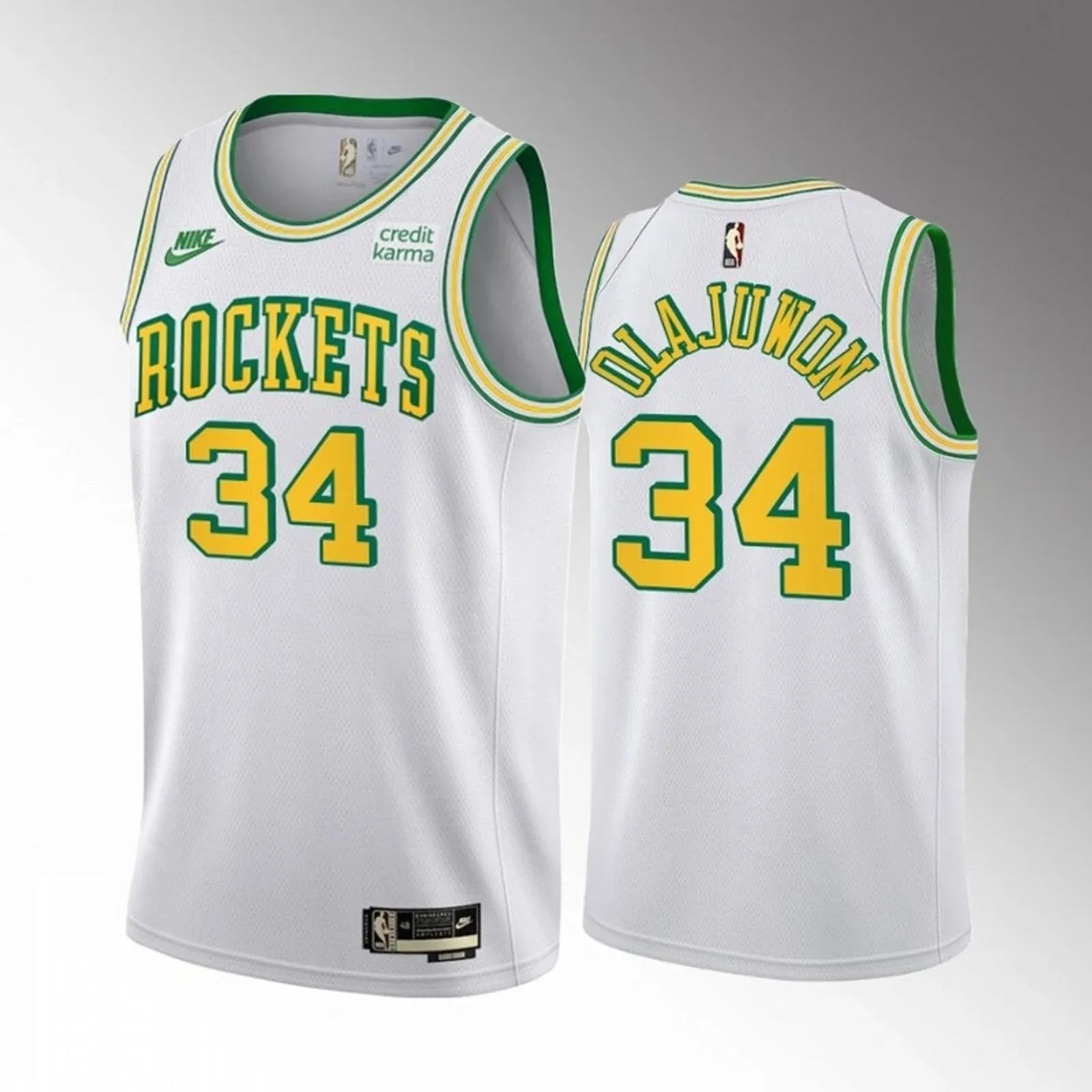 Regata Houston Rockets Swingman Classic Edition 22/23 Branca Masculina