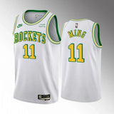 Regata Houston Rockets Swingman Classic Edition 22/23 Branca Masculina
