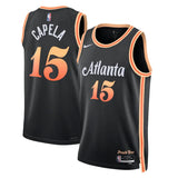 Regata Atlanta Hawks Swingman City Edition 22/23 Preta Masculina