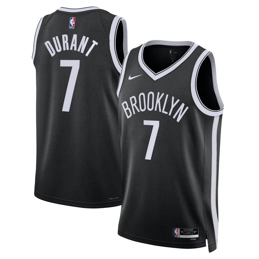 Regata Brooklyn Nets Swingman Icon Edition 22/23 Preta Masculina Nike