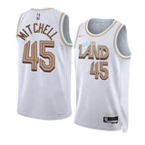 Regata Cleveland Cavaliers Swingman City Edition 22/23 Branca Masculina