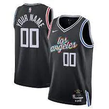 Regata Los Angeles Clippers Swingman City Edition 22/23 Preta Masculina