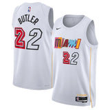 Regata Miami Heat Swingman City Edition 22/23 Branca Masculina