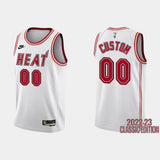 Regata Miami Heat Swingman Classic Edition 22/23 Branca Masculina