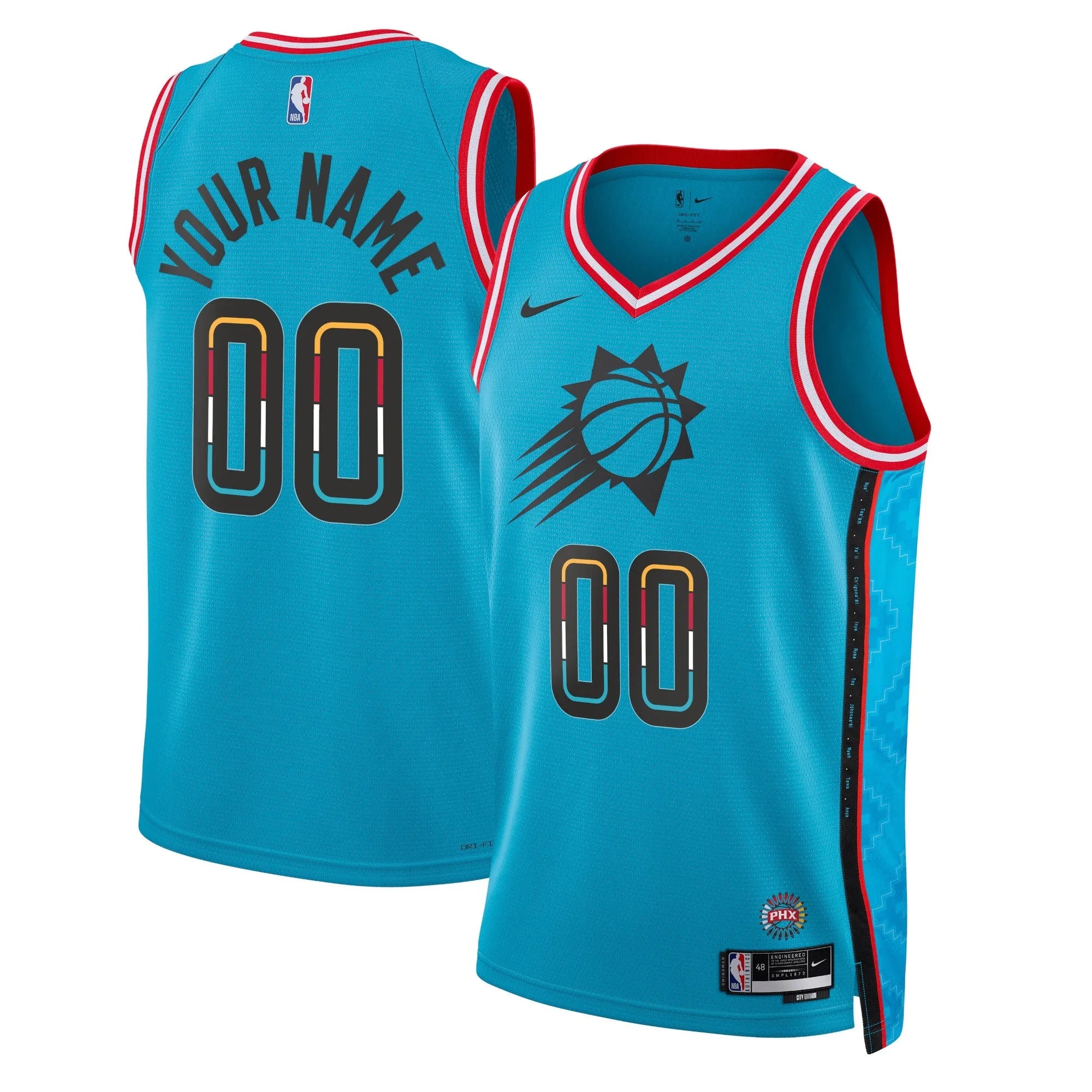 Regata Phoenix Suns Swingman City Edition 22/23 Azul Masculina