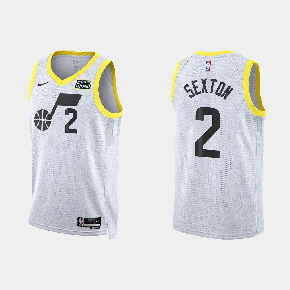 Regata Utah Jazz Swingman Association Edition 22/23 Branca Masculina Nike