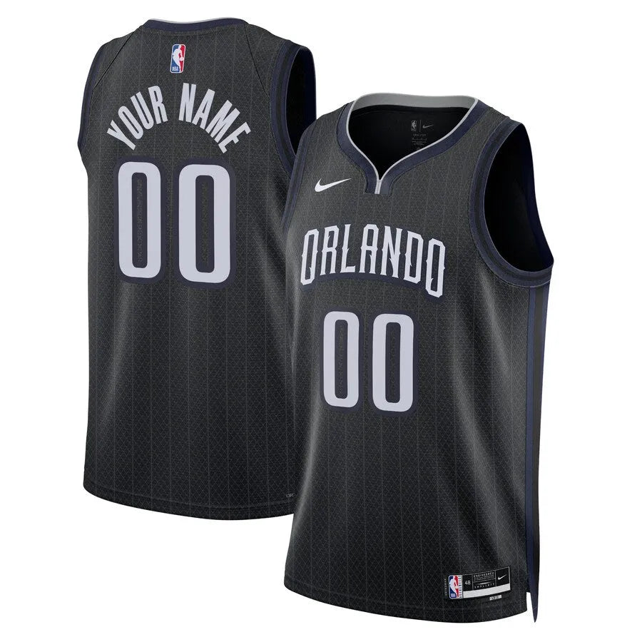 Regata Orlando Magic Swingman City Edition 22/23 Preta Masculina
