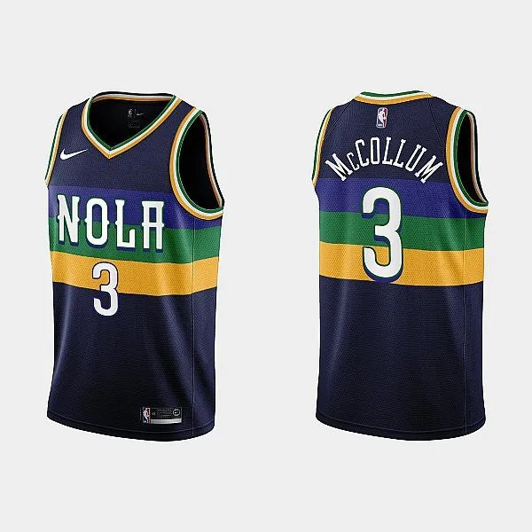 Regata New Orleans Pelicans Swingman City Edition 22/23 Roxa Nike