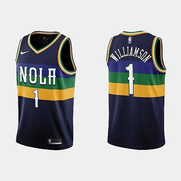 Regata New Orleans Pelicans Swingman City Edition 22/23 Roxa Nike