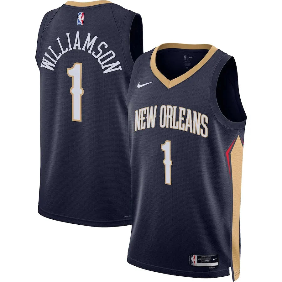 Regata New Orleans Pelicans Swingman Icon Edition 22/23 Azul