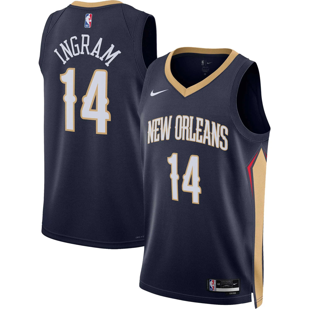Regata New Orleans Pelicans Swingman Icon Edition 22/23 Azul Nike