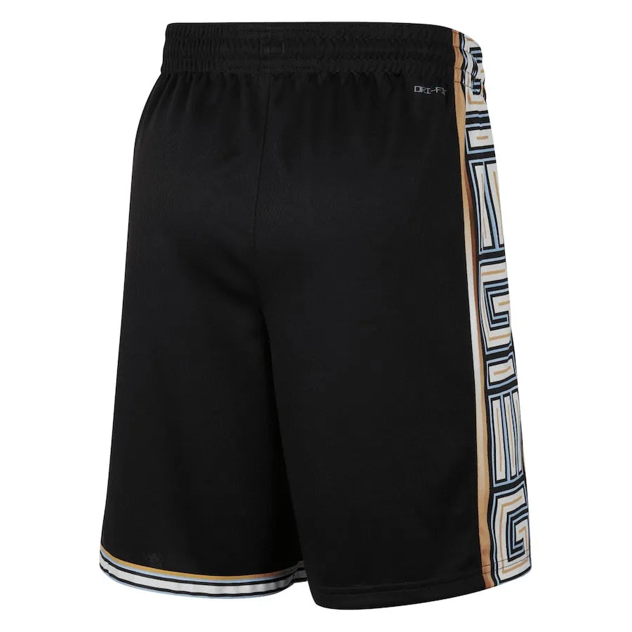 Short NBA Memphis Grizzlies City Edition 22/23 Preto Masculino Nike