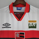 Camisa Flamengo II 1995 Retrô Branca Masculina